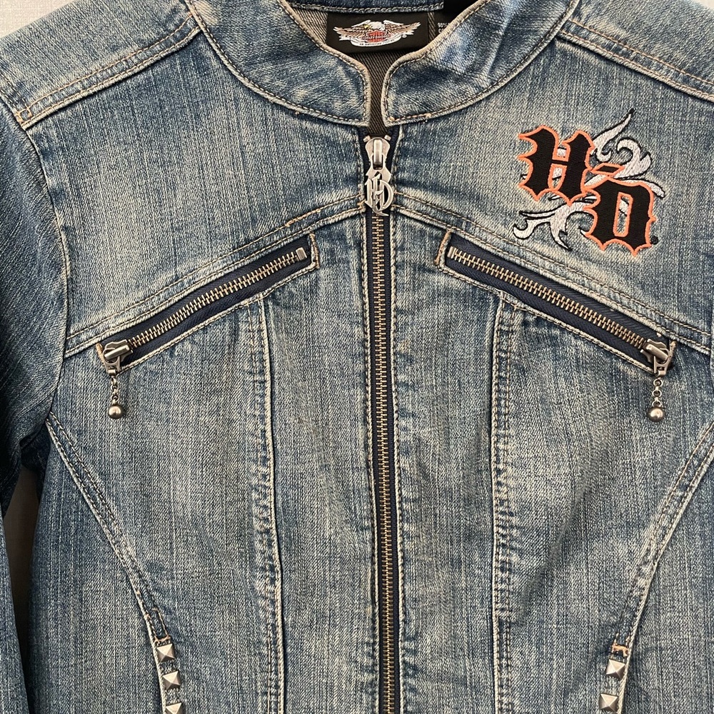 Harley-Davidson Blue Denim Jacket